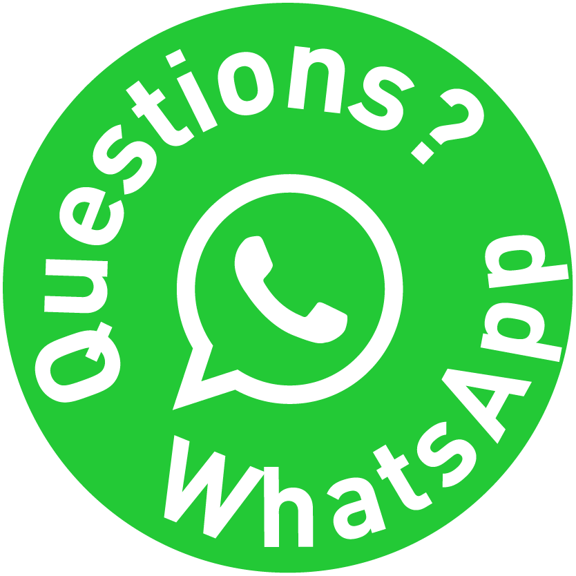 Questions? Chat on WhatsApp